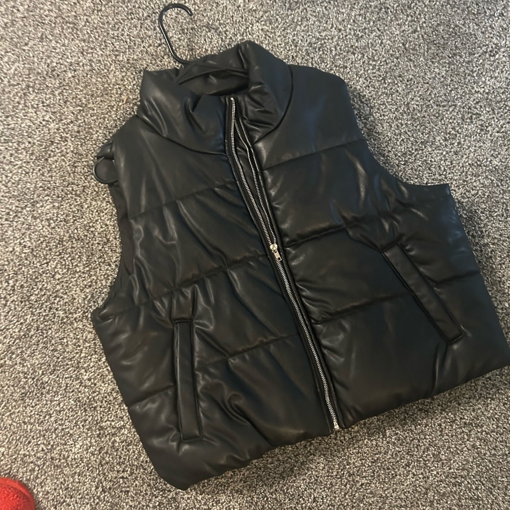 Black Puffer Vest